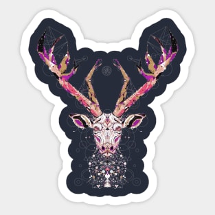 Cerf Grand Sticker